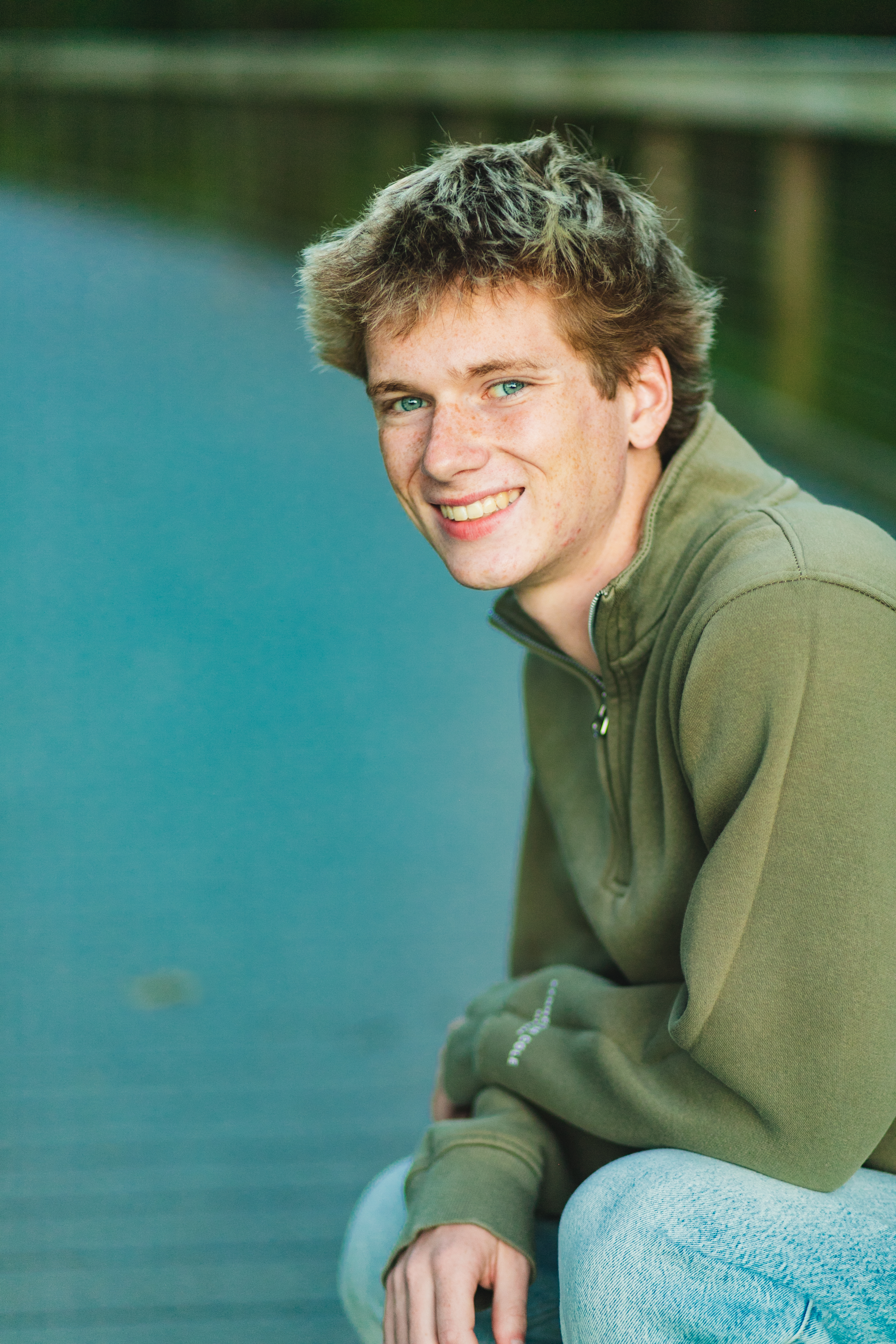 Lakeside portrait