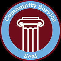 Community Service Seal